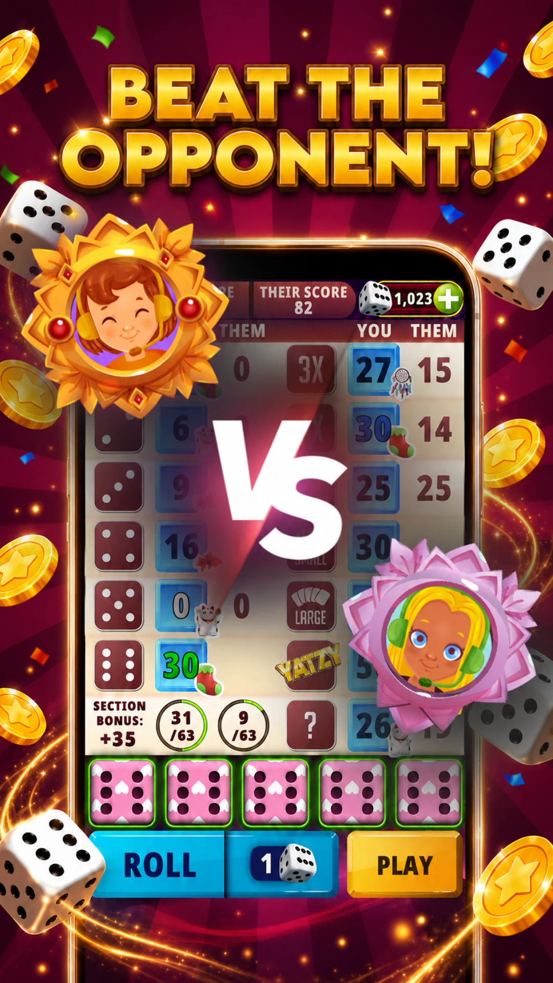 Yatzy Classic - Dice Game Fun screenshot