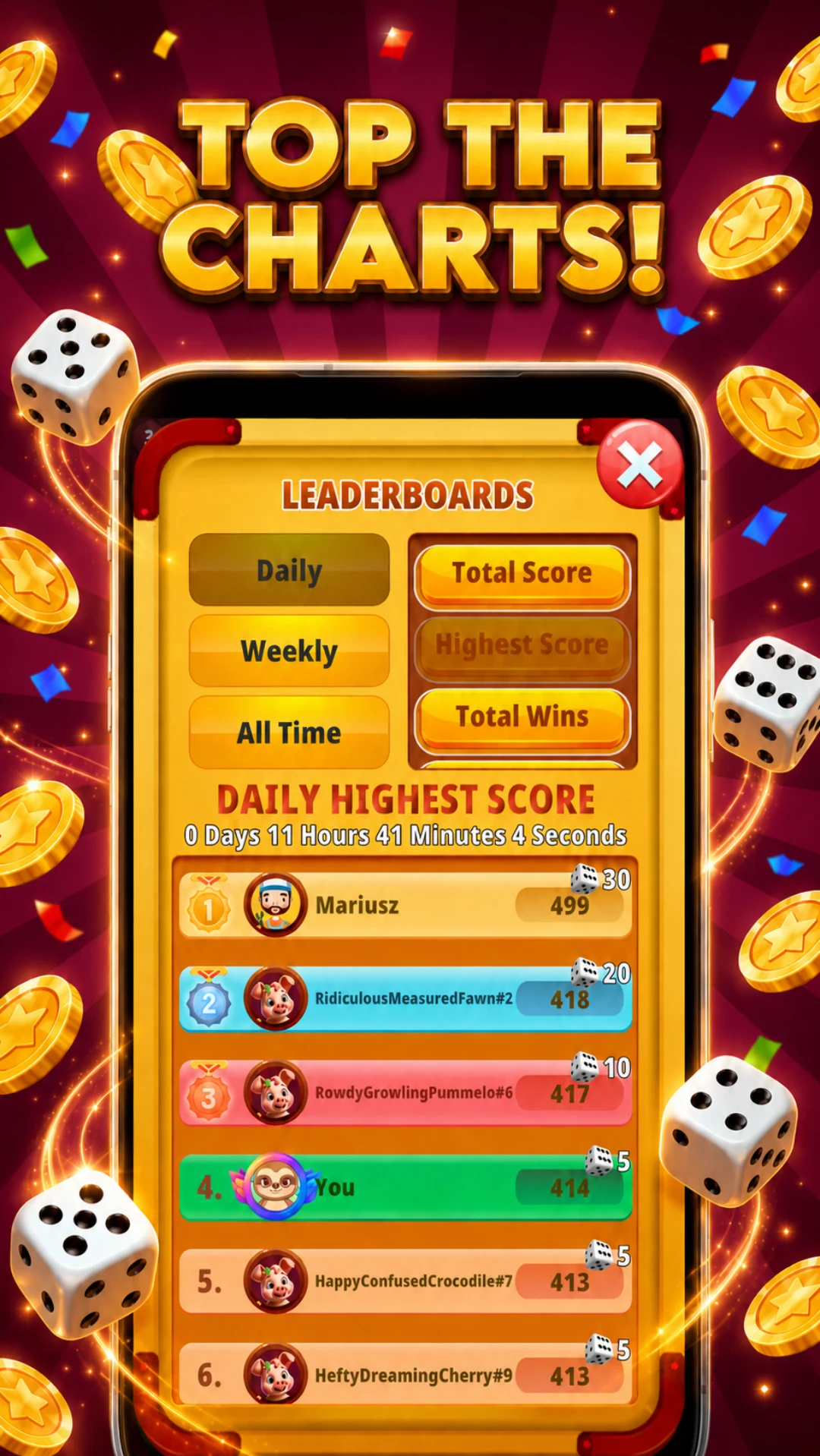 Yatzy Classic - Dice Game Fun screenshot